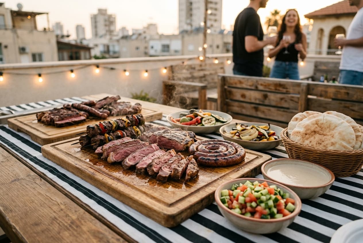 Bar & Bat Mitzvah BBQ Catering, Done Live