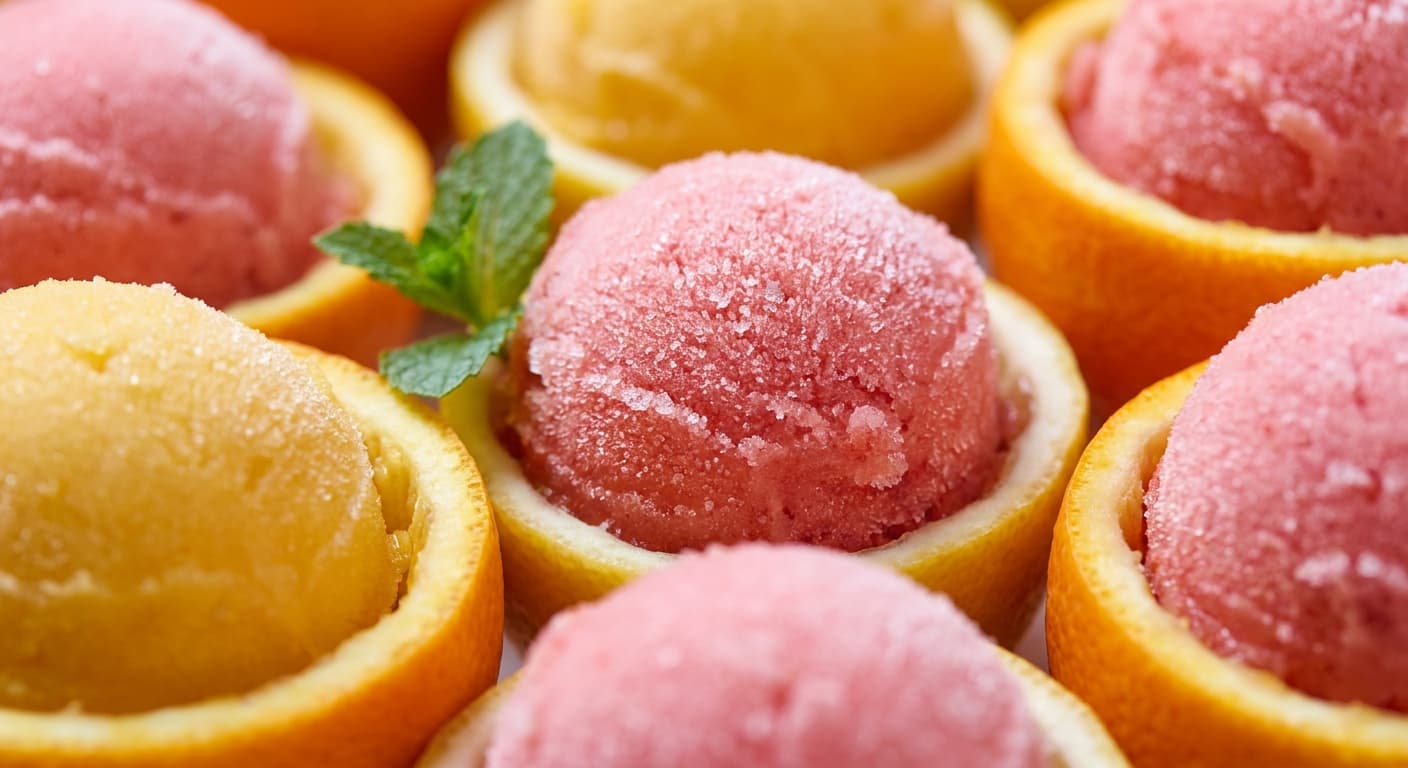 Strawberry & Mango Sorbet